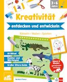 QUID+ Kreativität entdecken und entwickeln: Rätseln, Malen, Spielen für Kinder von 3-6 Jahren mit Eltern-Guide