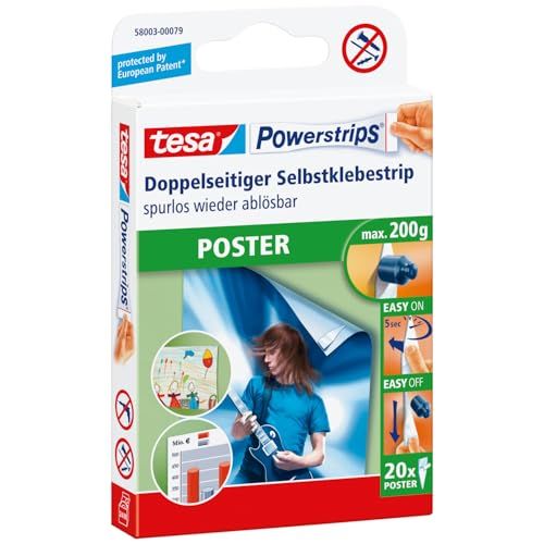 tesa POWERSTRIPS POSTER 20x