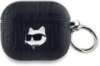 Karl Lagerfeld Monogram Choupette Hoesje voor AirPods 3 Zwart