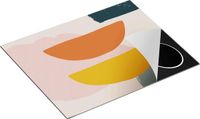 Chefcare Inductie Beschermer Abstracte Kunst - 65x52 cm