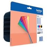 Brother LC223 - 4-pack - Zwart, Geel, Cyaan, Magenta - Origineel - Inktcartridge