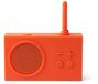 Lexon TYKHO 3 Radio FM Bluetooth Haut-parleur Radio de salle de bain - Orange