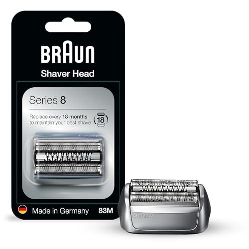 Braun Series 8 Replacement Head for Electric Shaver - 83 m - Compatible with 8370cc, 8340s, 8350s