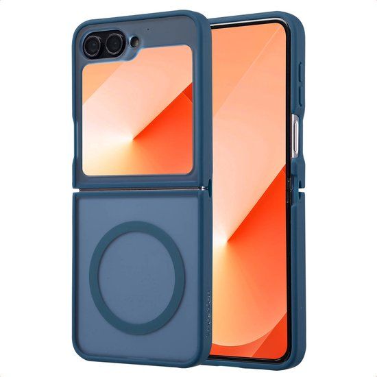 imoshion Color Guard Backcover met MagSafe voor de Samsung Galaxy Z Flip 6 - Donkerblauw