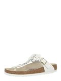 Birkenstock Gizeh Flowers 1026686 Wit Teenslipper Vrouwen