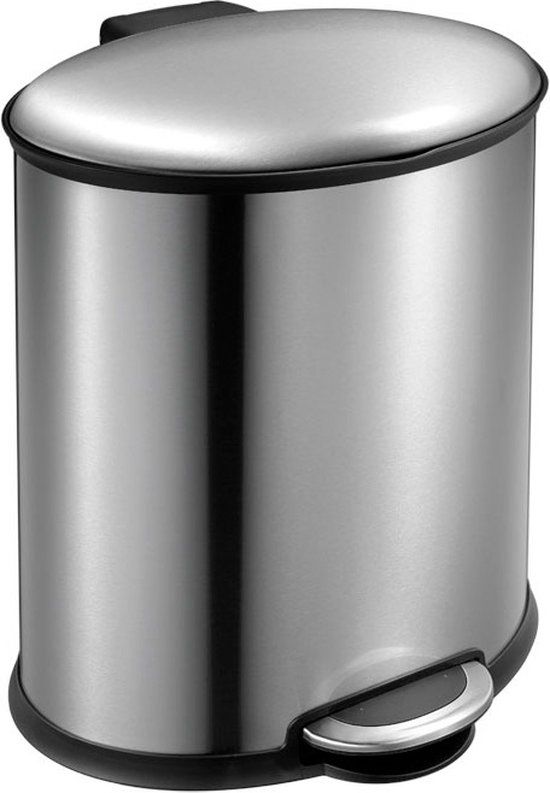 EKO Elipse Step Bin - 20 liter - Mat RVS
