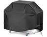 Housse de barbecue imperméable - 145x61x117 cm - Oxford - Noir