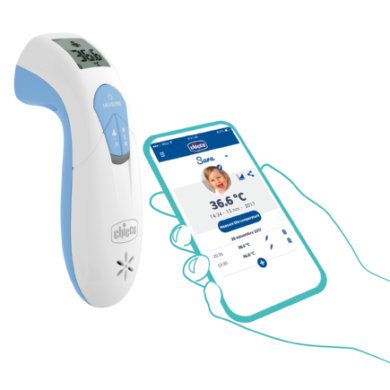 Chicco Infrarood Thermometer Thermo Family - Kleurrijk