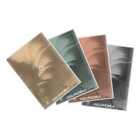 Aurora cursusblok A4 geruit 5 mm 90 grams assorti 5 stuks (100 vel)