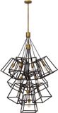 Steady Lighting Bohemian Kroonluchter Metaal Brons E27 13 Lichtpunten