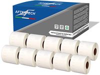 Aftertech 10 x 99014 54 x 101 mm compatibele zelfklevende etiketten (220 etiketten/rol = 2200 totaal) voor Dymo LabelWriter Seiko SLP etiketteermachines S0722434 10 x 99014