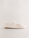 Next - Meisjes - Mary Jane bloemenmeisjeschoenen - Ivory Glitter