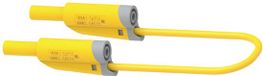 Electro PJP 2710-IEC-CD1-100J Meetsnoer Banaanstekker 4 mm Banaanstekker 4 mm 1.00 m Geel 1 stuk(s)