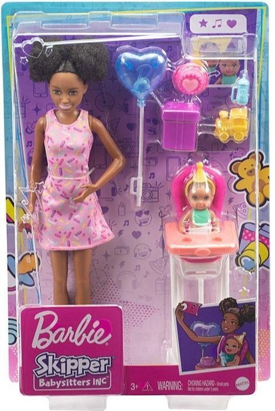 Barbie Skipper Babysitter Speelset