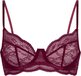 Hunkemöller Isabelle - Paars - C75 - Niet voorgevormde beugel bh