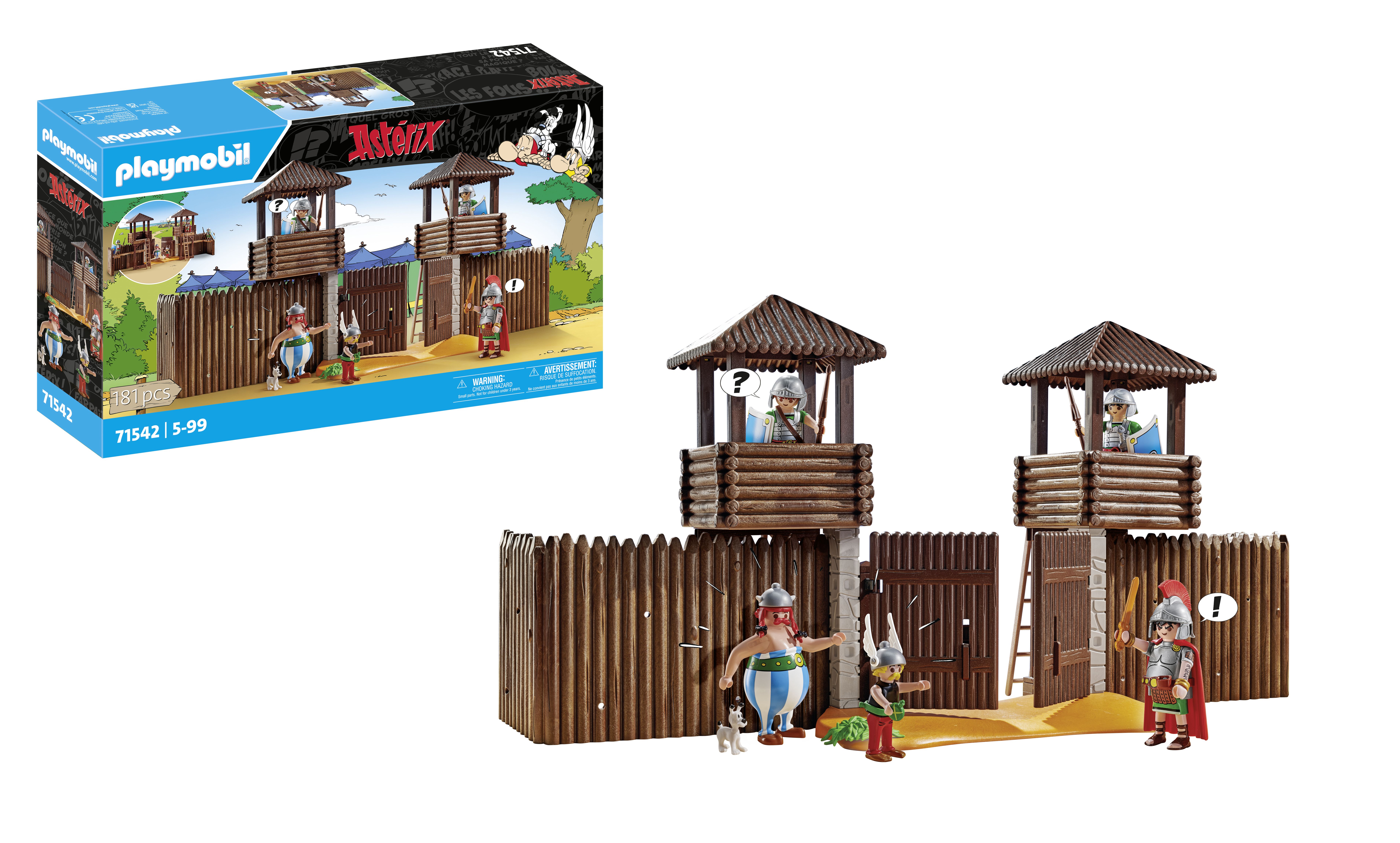 PLAYMOBIL Asterix 71542 Romeins kamp - Actie/Avontuur Speelgoedset - 5+ jaar