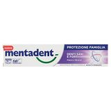 MENTADENT Bescherming van de familie tandpasta voor gezonde en sterke tanden 75 ml