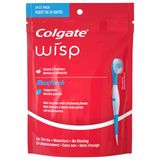 Colgate Wisp Lot de 24 mini-brosses portables Blanc