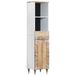 vidaXL Badkamerkast 38x33,5x160 cm Massief Mangohout