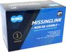 KMC Sluitschakel MissingLink 101NR EPT zilver 8.00mm 1v(40)