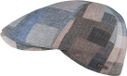 Hatland Albon Katoenen Patchwork Pet Groen Maat S Unisex