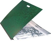 Carton Exacompta Tekenmap 'Annonay', 590 x 720 mm, Karton, Groen/Zwart