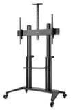 Manhattan Trolley pour TV et moniteurs, 70-120 pouces, VESA 200x200-1000x600 mm, 140 kg, 1250-1600 mm, Noir