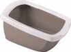 Imac Siège de toilette gris drôle de chat drôle de gris 62x49,5x33 cm