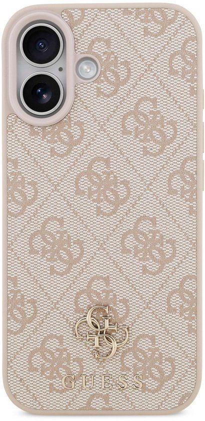 Guess Back Cover Case - iPhone 17 - Pink - MagSafe-compatibel