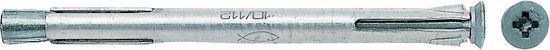 Fischer kozijnplug met schroef 182mm - type F10M (50 stuks)