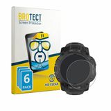 BROTECT - Screenprotector voor Garmin Instinct 3 Tactical Edition (50 mm) - Folie Beschermfolie transparant 6 Stuks