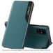 Techsuit Hoesje geschikt voor Samsung Galaxy A07 4G - eFold Book Case - Donkergroen