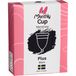 MonthlyCup coupe menstruelle en silicone médical - Plus - L - Noir