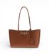 GUESS Janie Logo Girlfriend Carryall Schoudertas - Cognac