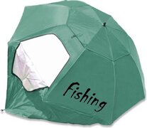 Foruse Strandparasol - Parasol - Vissen - Groen - Strandtent - Visparasol