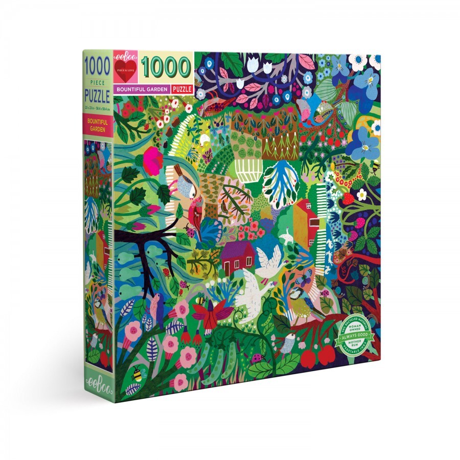 Eeboo Bountiful Garden Puzzel (1000 stukjes)