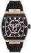Philipp Plein The Hexagon Phantom PWPUA0124 Horloge - Siliconen - Zwart - Ø 43 mm