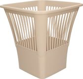 Plasticforte Poubelle - plastique - beige - 30 cm