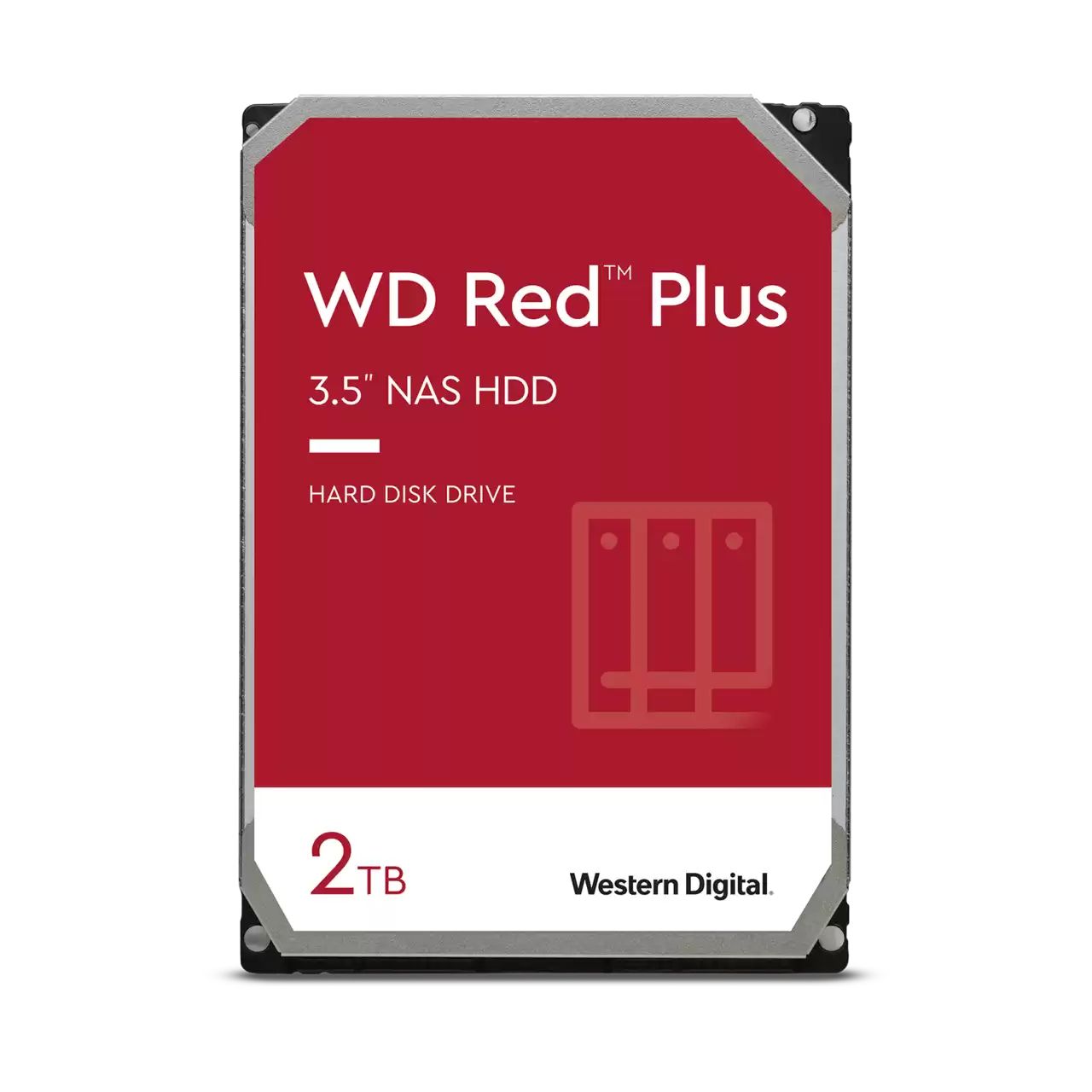 Western Digital Red Plus 2TB 3.5" NAS HDD - WD20EFPX