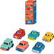 Wonder Wheels voertuigen 6-pack BPA Vrij - Auto's