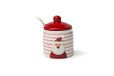 Excelsa Snowman suikerpot met lepel, keramiek, 250 ml