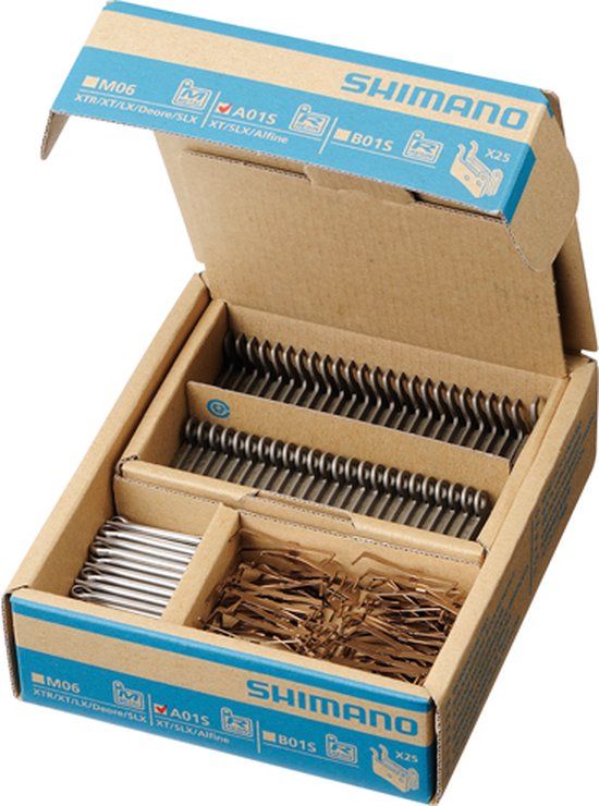 Shimano Schijfremblokset B01S / B03S / B05S Resin BR-Schijfrem (werkplaatsverpakking á 25 paar)