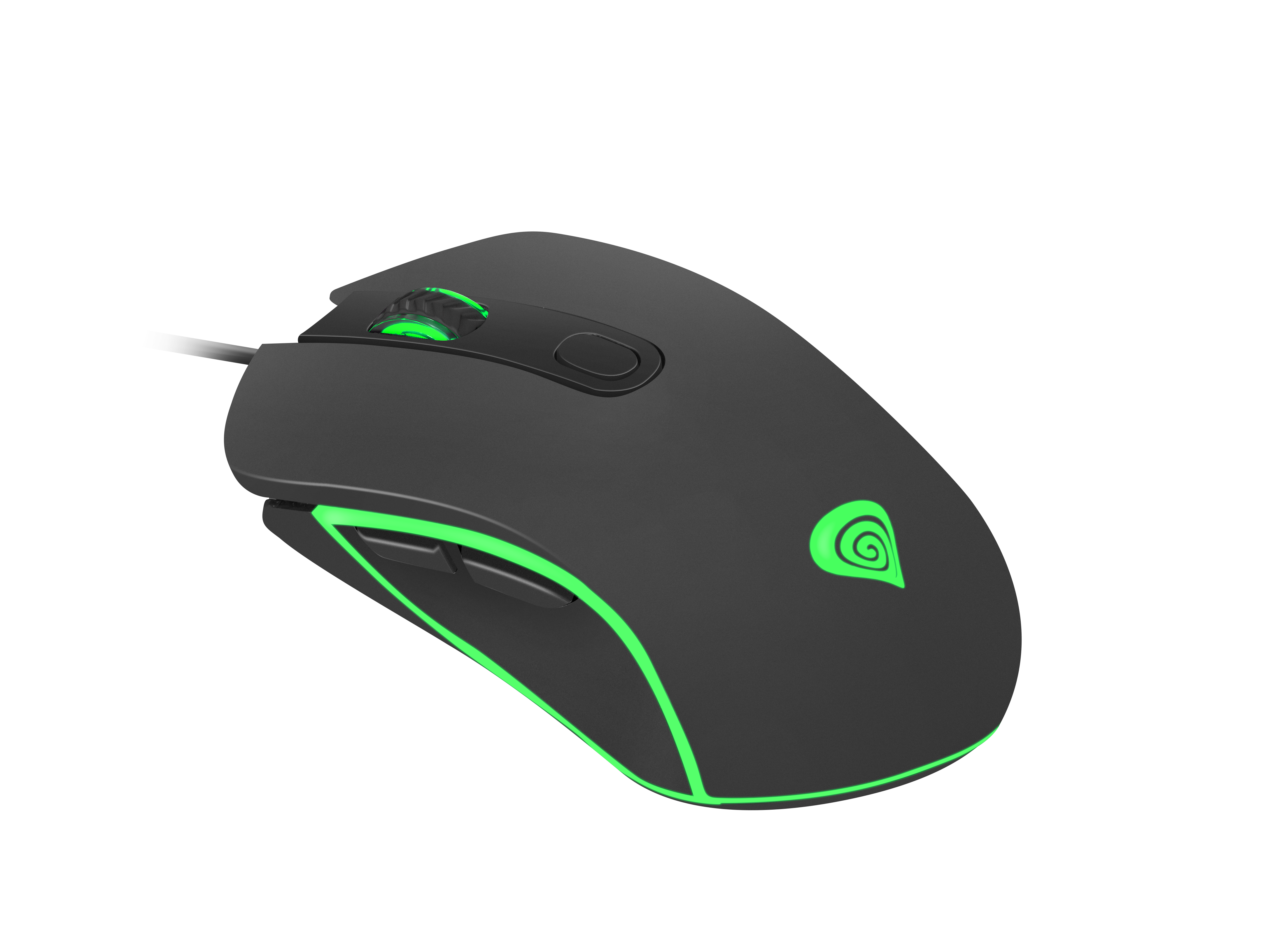 Genesis Krypton 150 - Zwart - 2400 DPI - 98 gram