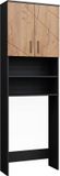 Vicco Irma Wasmachinekast – 64 x 190.5 cm Eik goud/antraciet