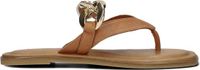 Notre-V 897006 Slippers Dames Cognac Maat 38