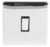 Pro Elec PC1801 1-bende lichtschakelaar, gepolijst chroom
