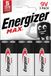 Energizer Max 9V Batterijen (3 Stuks)