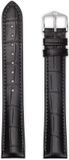 Hirsch Strap Duke XL Zwart Leer Unisex 20mm