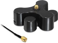 Delock Zwarte basis voor 1 SMA-RP antenne - 1 meter