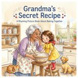 Grandma's Secret Recipe: A Rhyming Picture Book About Baking Together